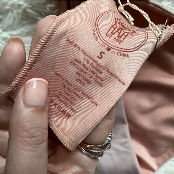 Revolve x We Are Hah Reversible Multiway DIY Top Lingerie Lilac Combo sze S - Picture 9 of 12